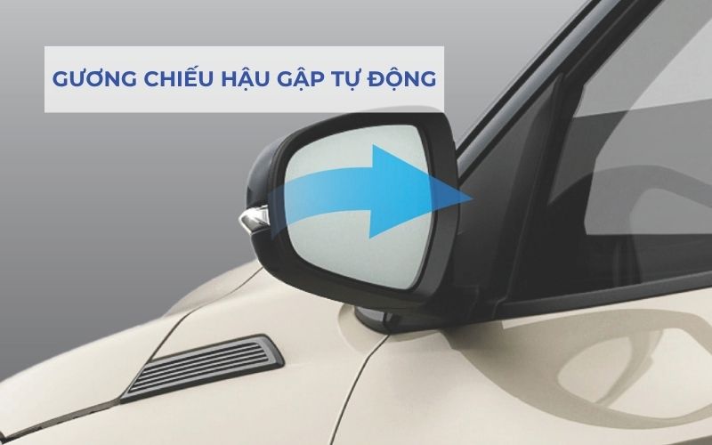 GƯƠNG CHIẾU HẬU GẬP TỰ ĐỘNG